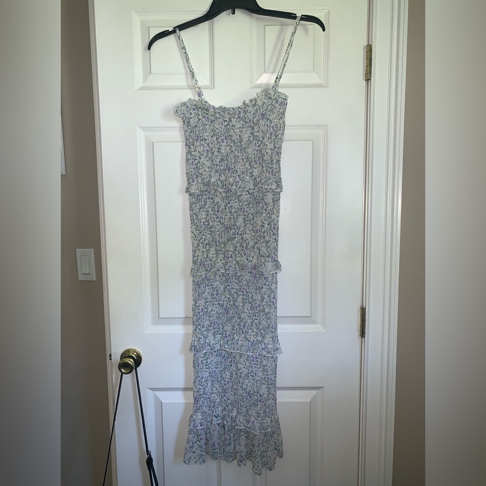 Smocked Midi dress